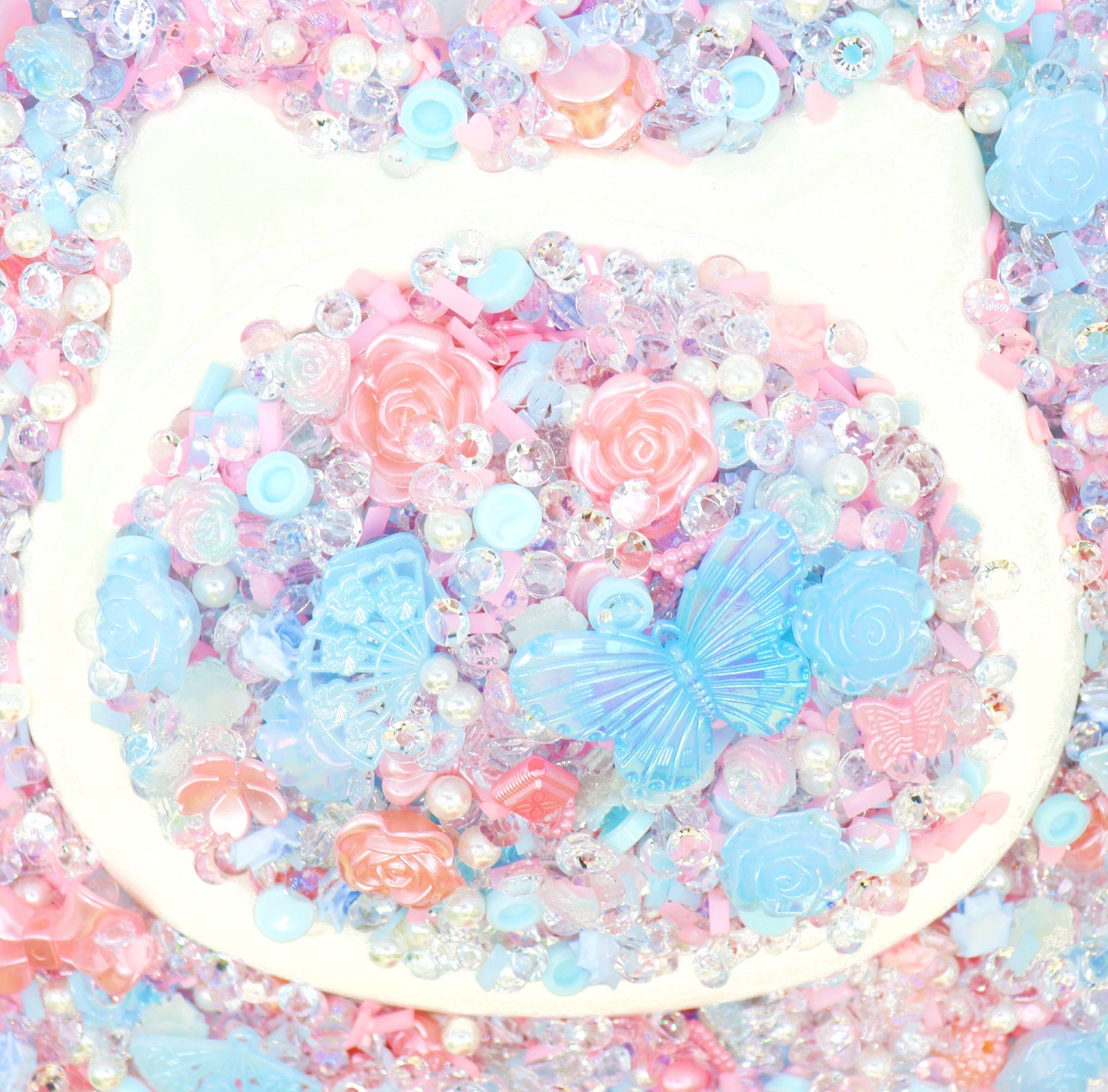 「特別プリセット」ミリンカラ~*可愛いパーツミックス(デコ用・レジン)ーMirin